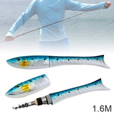 1.6m Fish-Shaped Pen Rod