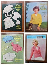 4 x Sirdar Wools vintage