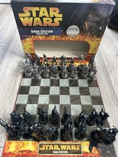 Star Wars Limited Edition Saga Chess Set 2005 Vintage Collectable Lucas Film