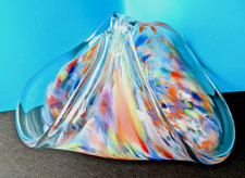 Murano Glass Bowl Basket Large