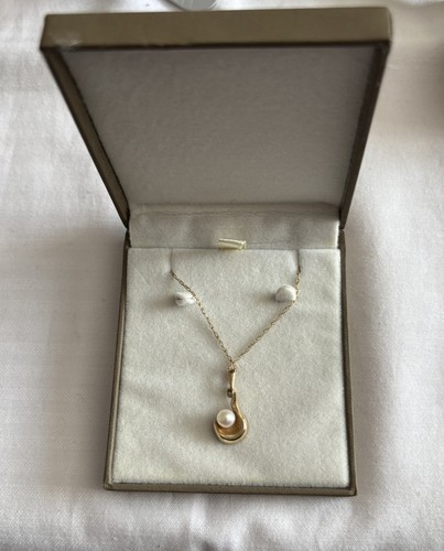 Carat gold drop pearl - 9,