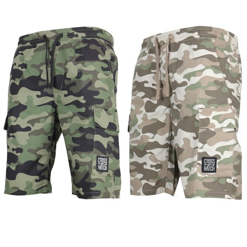 Crosshatch mens cargo - mens, shorts