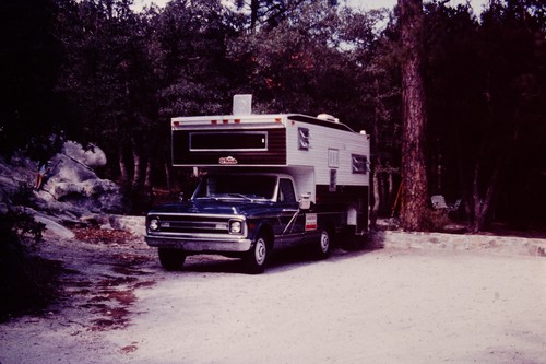 1969 camping scene classic - 1969,