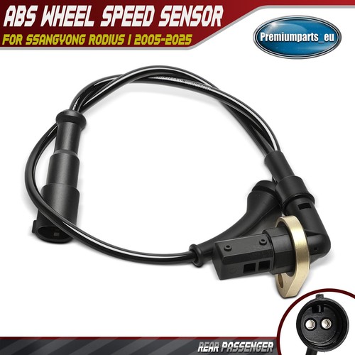 Abs wheel speed sensor rear - sensor,
