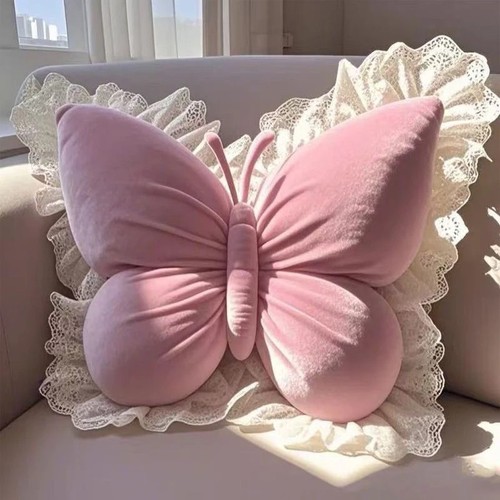 Butterfly shape office pillow - office,