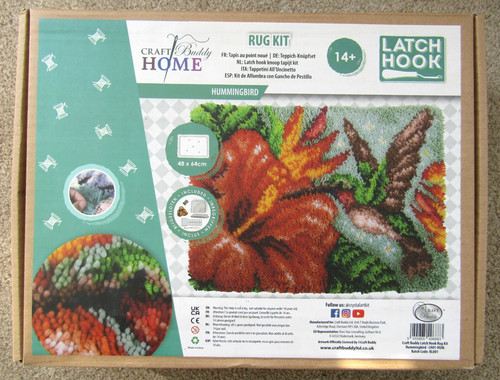 Craft buddy latch hook rug - buddy,