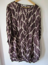 Masai Clothing Animal Print - Dress Tunic - Size M 100% Viscose