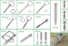 All Type Stainless Steel Penis Urethral Plug Dilator Sounds Cathe Hollow Tube