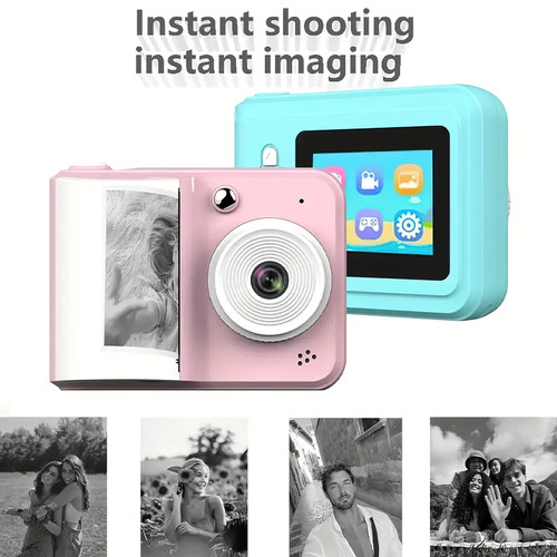 Kids instant print camera - camera, hd