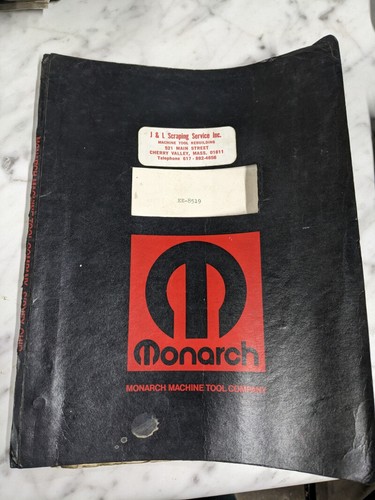 Monarch operator manual - operator,