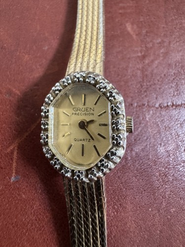 Vintage gruen ladies quartz - gruen,