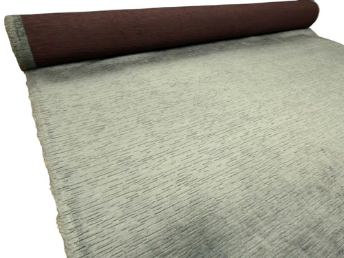 Duck egg green chunky chenille - duck,