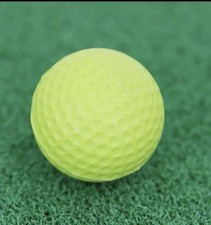 10Pcs Yellow PU Foam Golf