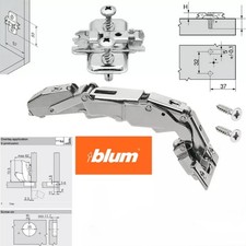 10 x Blum 155° Blumotion Soft