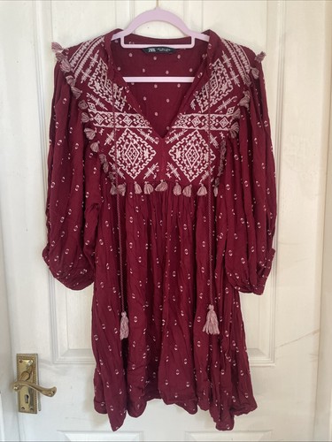 Zara women blouse dress - women's,