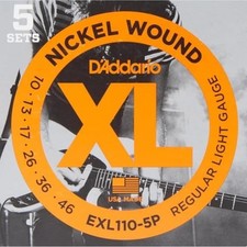 D'Addario EXL110-5P Nickel