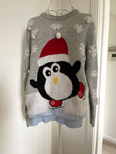 Atmosphere grey knit crew - atmosphere,