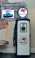 KARMANN GHIA BLUE METAL SIGN