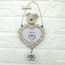 Dog Lover Heart Photo Frame