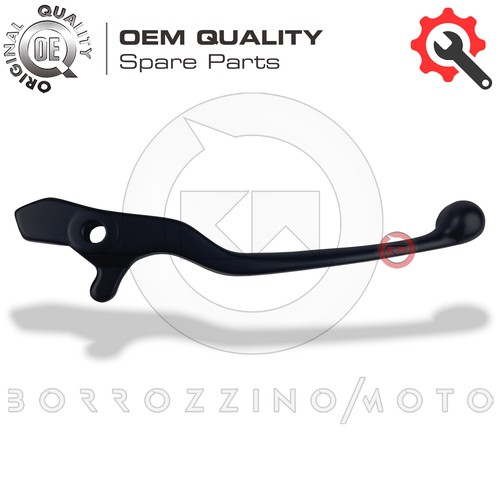 Right black brake lever - right,