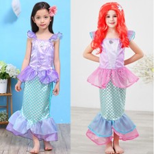 Kids Girls Mermaid Ariel