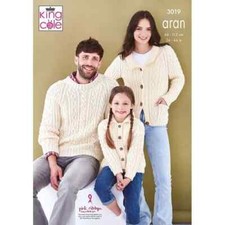 King Cole Aran Knitting