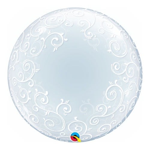 Fancy filigree deco - deco, bubble