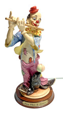 Leonardo Clown Figurine from Circus Comes To Town range - 10 inch high