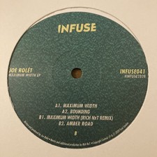 Joe Rolét - Maximum WidthEP - Infuse - Deep / Tech House 12” Vinyl Record - NEW 