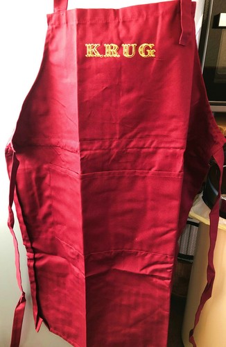 Krug champagne sommelier apron - krug,