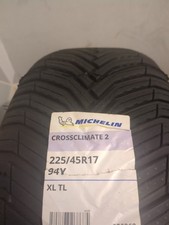 2X NEW MICHELIN CROSSCLIMATE 2 225/45 R17 XL 94Y ALL SEASON 225 45 17 2254517