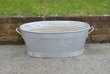 Vintage old metal aluminium