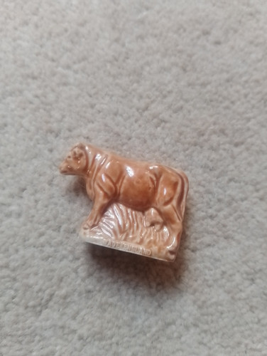 Ceramic whimsie cow novelty - ceramic,