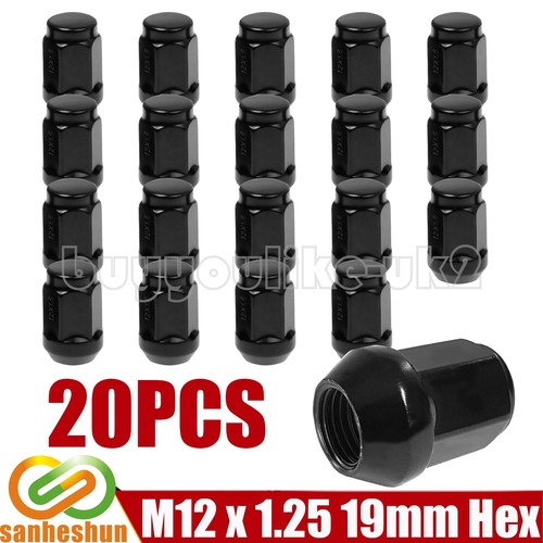 20x black wheel - wheel, bolts