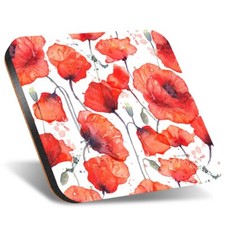 1x Square Coaster 12cm