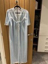 Vintage Ladies Baby Blue Sheer