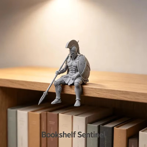 Sitting spartan warrior - spartan,