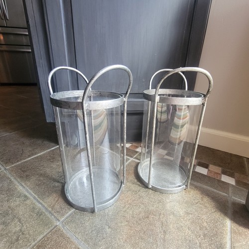 Glass cylinder vases with - cylinder,