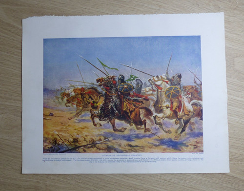 Cavalry shahanshan charging - of,