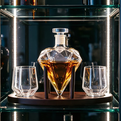 Diamond crystal whiskey - crystal,
