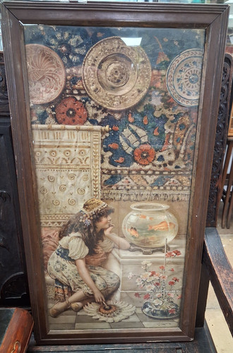 Victorian chromolithograph - victorian, of