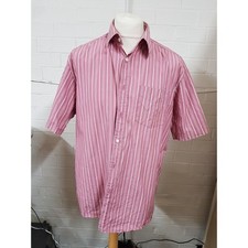 M&S Blue Harbour Cotton Shirt Size XL