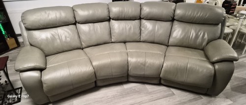 Curve grey sofa reclining - curve,