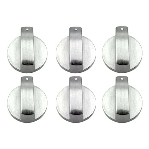 New silver 6pcs gas stove - gas,