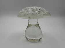 MCM White and Clear Glass