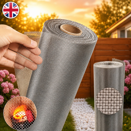 Stainless steel rodent mesh - stainless,
