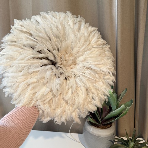 White juju hat wall decor - juju,
