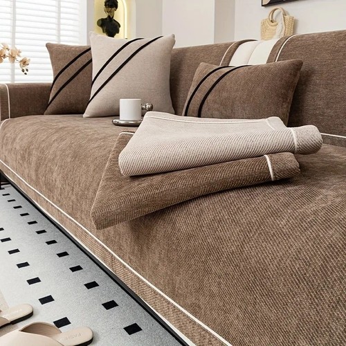 Heavy non slip chenille sofa - heavy,