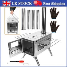 Portable Tent Camping Wood