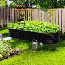 Rust-Proof Metal Garden Trough